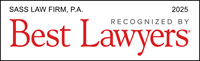 Sass Law Firm Recognized by Best Lawyers 2025 Badge