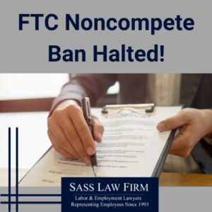 Sass Law Firm Noncompete Blog